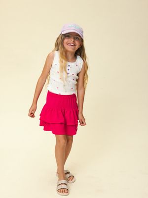 Looxs Little Little sleeveless Top Hearts 2612-7434-786