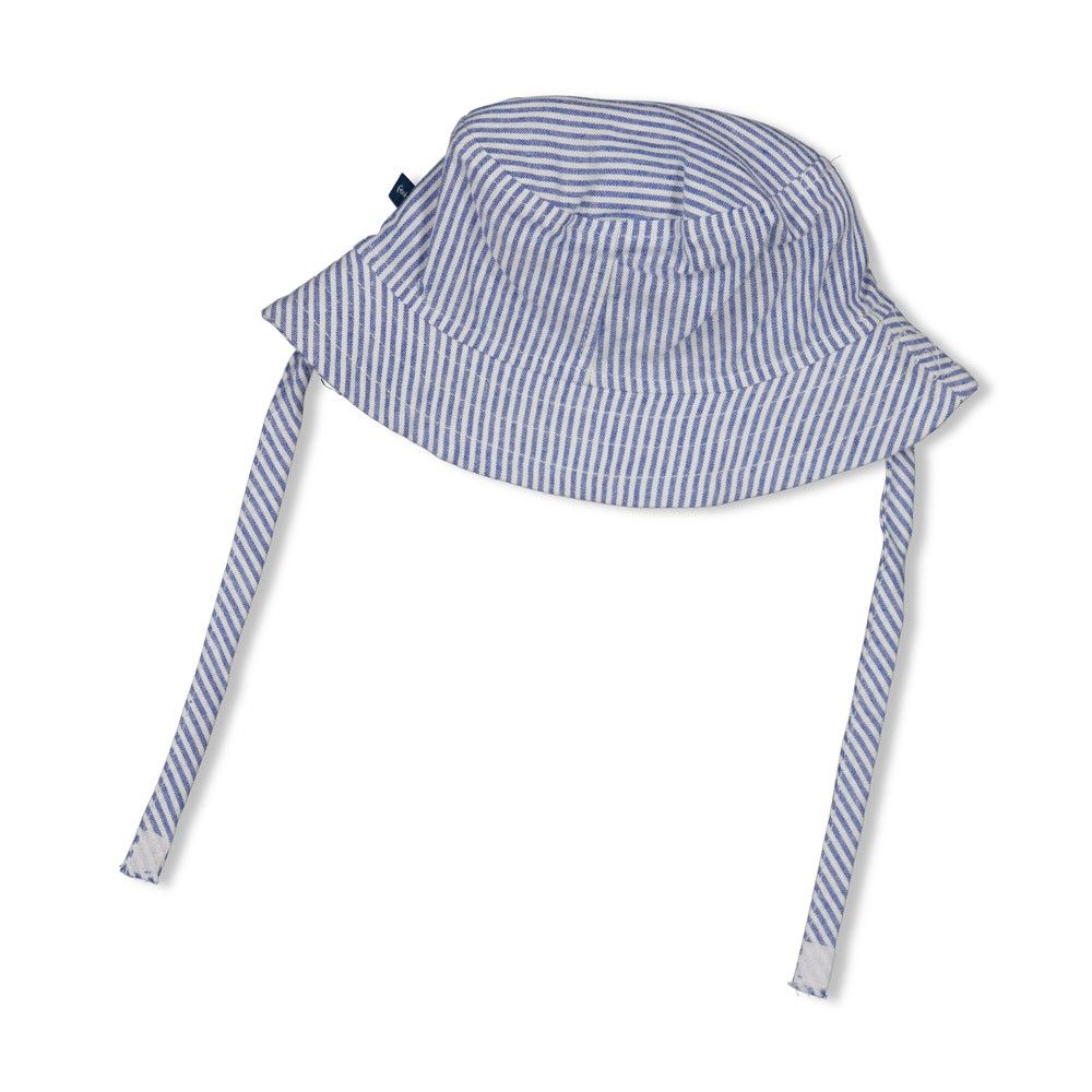 Feetje Zonnehoed streep chambray - Seaside Happiness Chambray