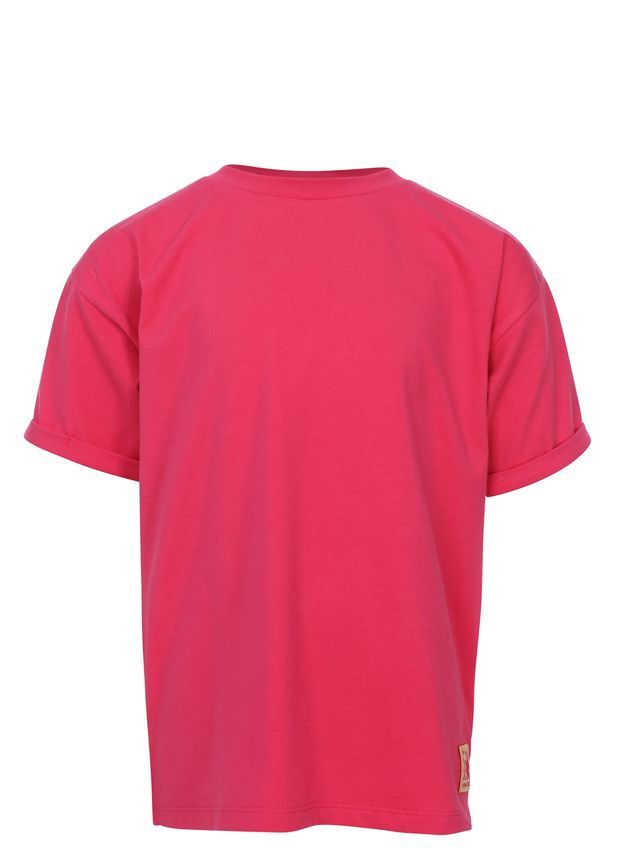 Looxs Little Little oversized T-shirt SS warm pink 2611-7416-229