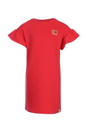 Looxs Little Little Sweat Dress SS poppy red 2611-7811-770