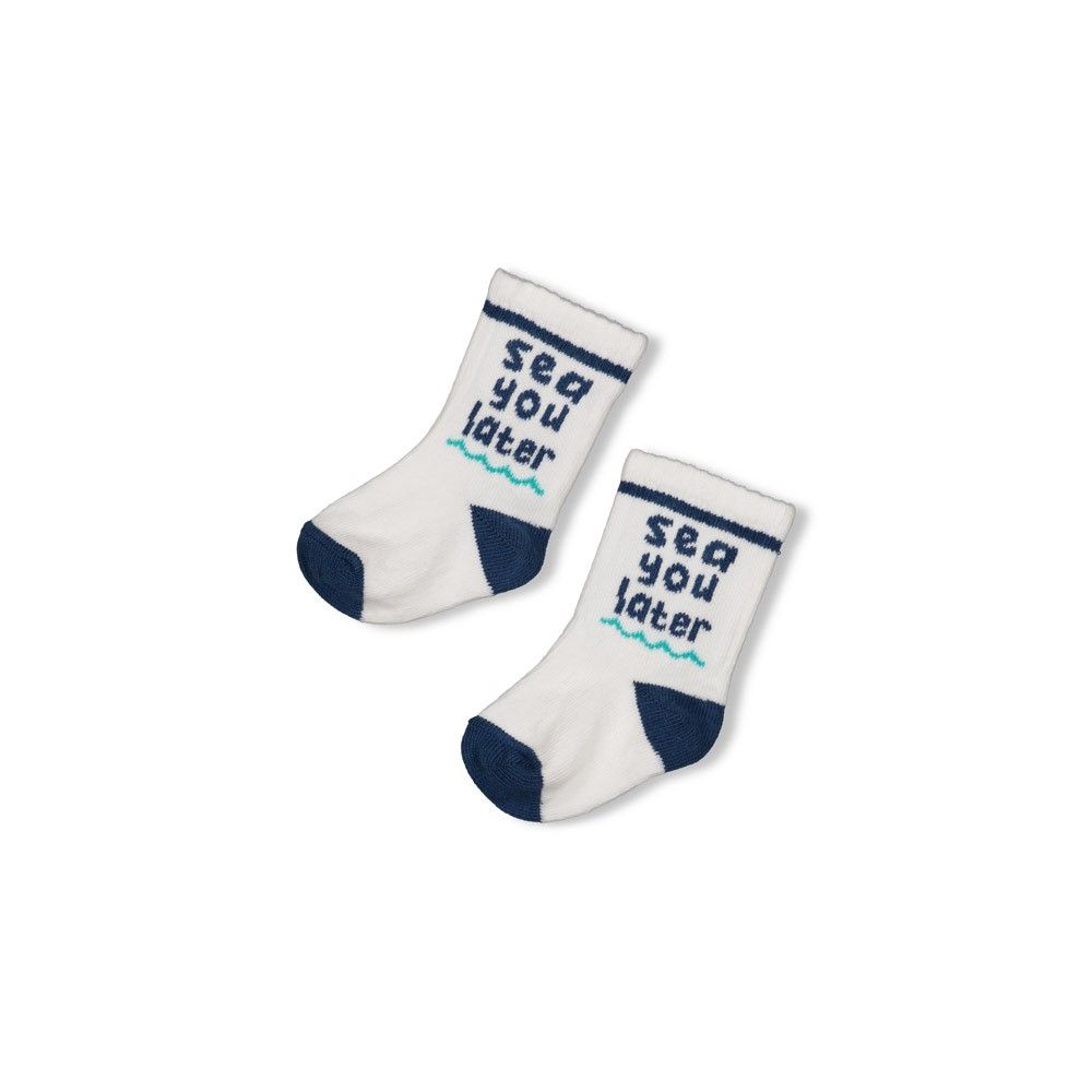 Feetje Sokken - Seaside Happiness Offwhite