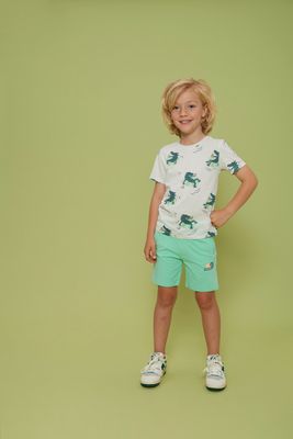 Sturdy Short - Lagoon Legends Groen