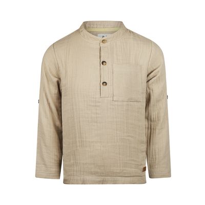 Koko Noko Shirt ls Sand N58810-37