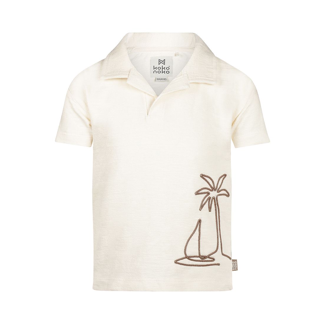 Koko Noko Polo shirt Off white N58866-37