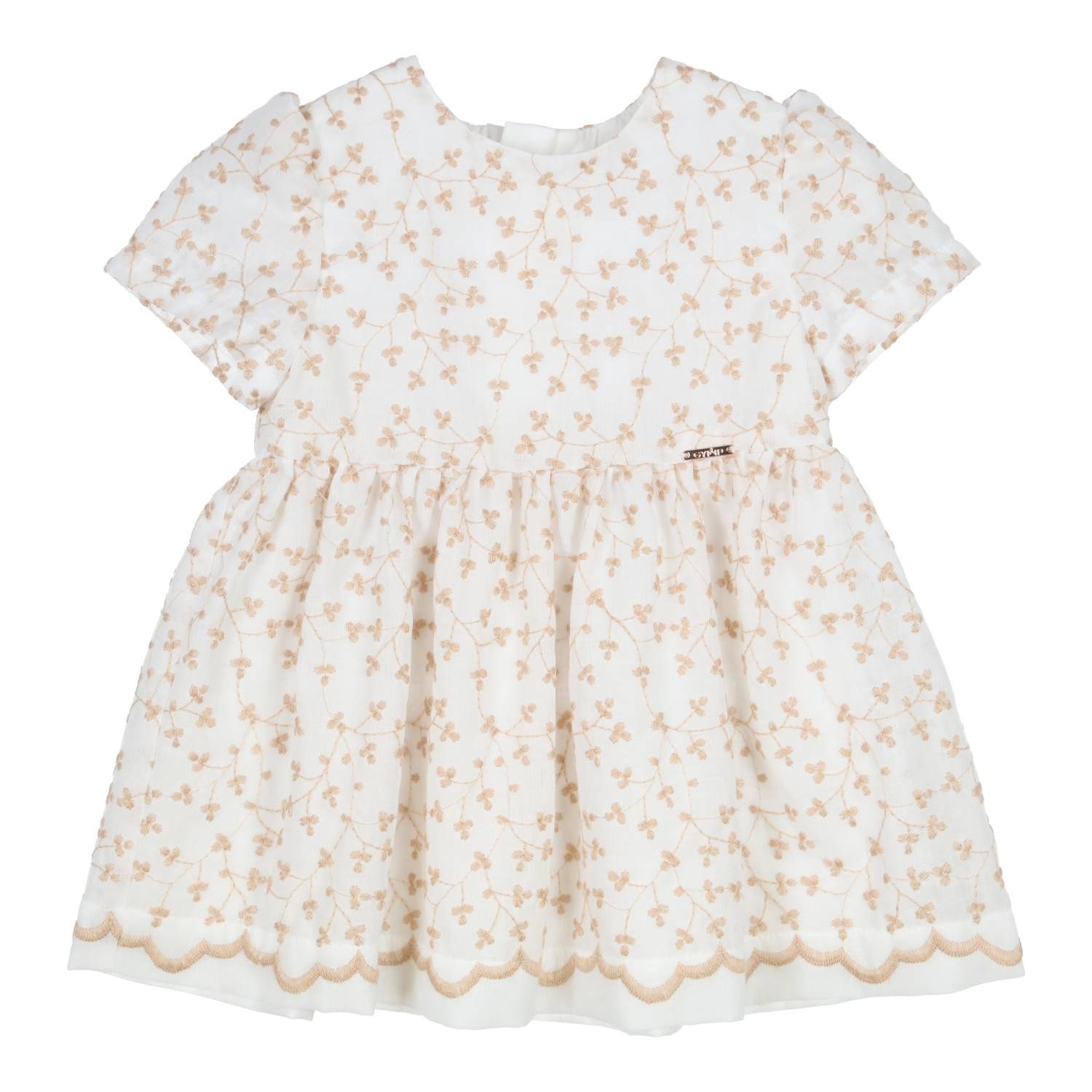 Gymp Jurk Dianta 470-6309-10 Off White - Beige