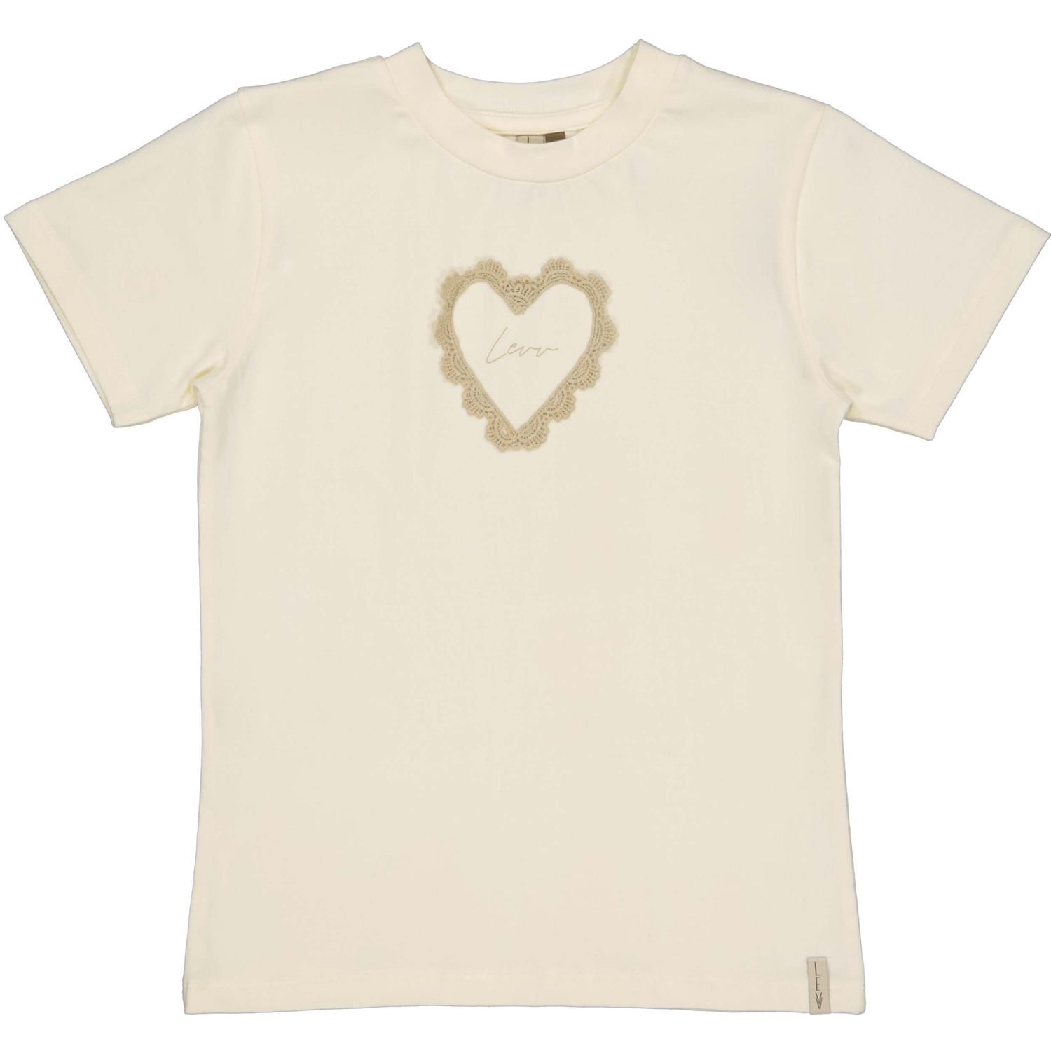 Levv LS262BELLE Shirt White Pearl