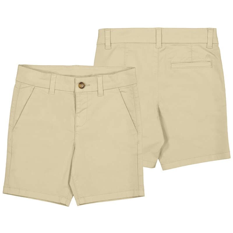 Mayoral Basic twill chino shorts      Cashew     202