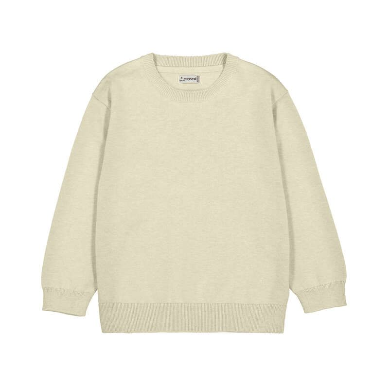 Mayoral Basic crew neck jumper        Oat vig    311