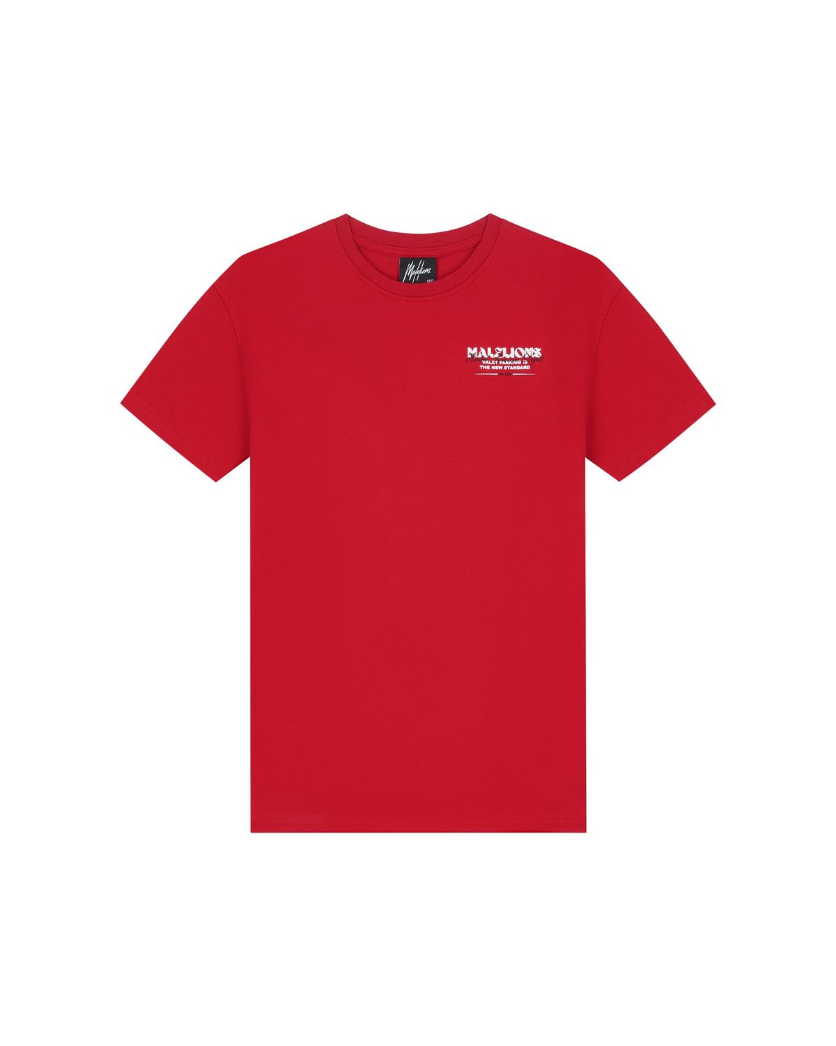 Malelions Junior Relaxed Valet T-Shirt Red