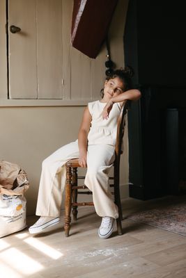 Levv LS262BLANCA Pants Oatmeal