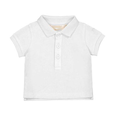 Mayoral S/s polo                      White      1102