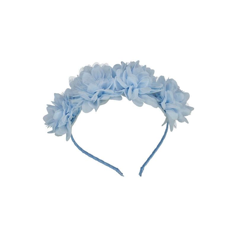 Mayoral Tul flower headband           Sky        10154