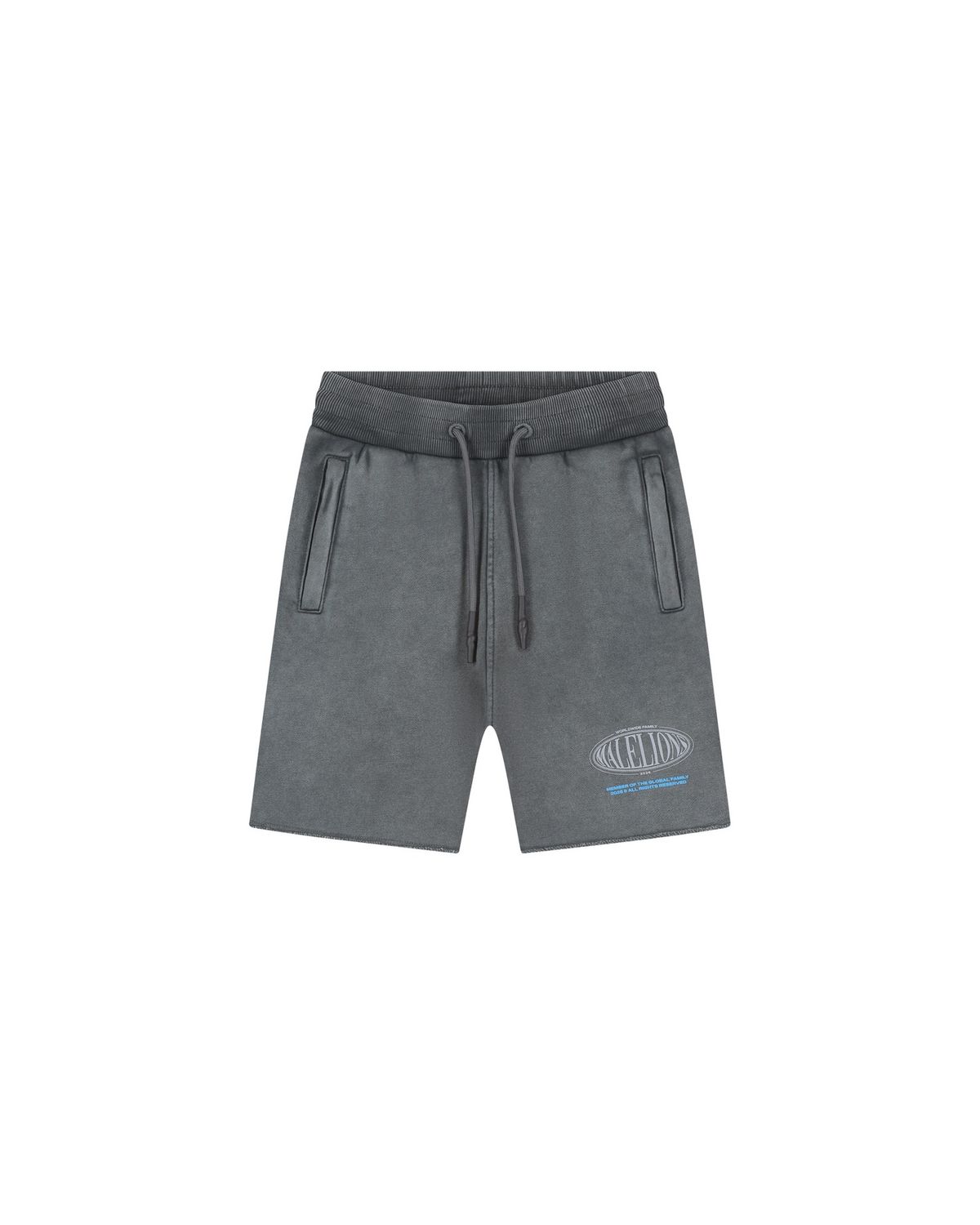 Malelions Junior Lifestyle Damaged Hem Shorts Acid Wash