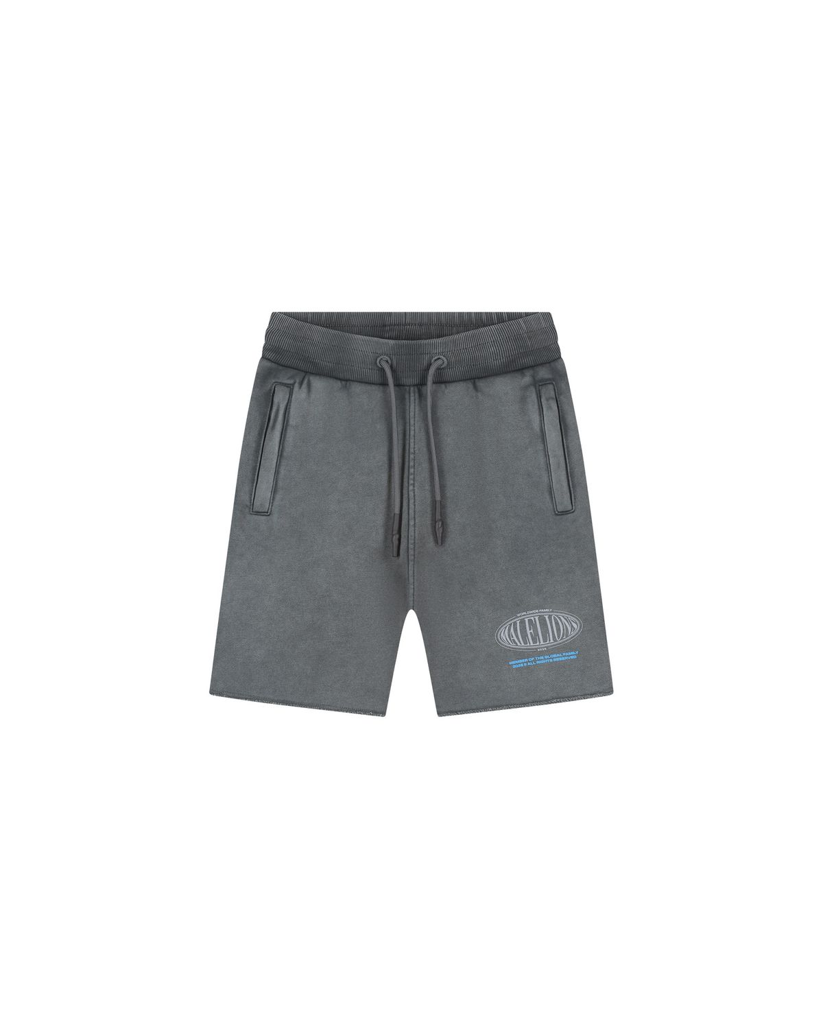 Malelions Junior Lifestyle Damaged Hem Shorts Acid Wash