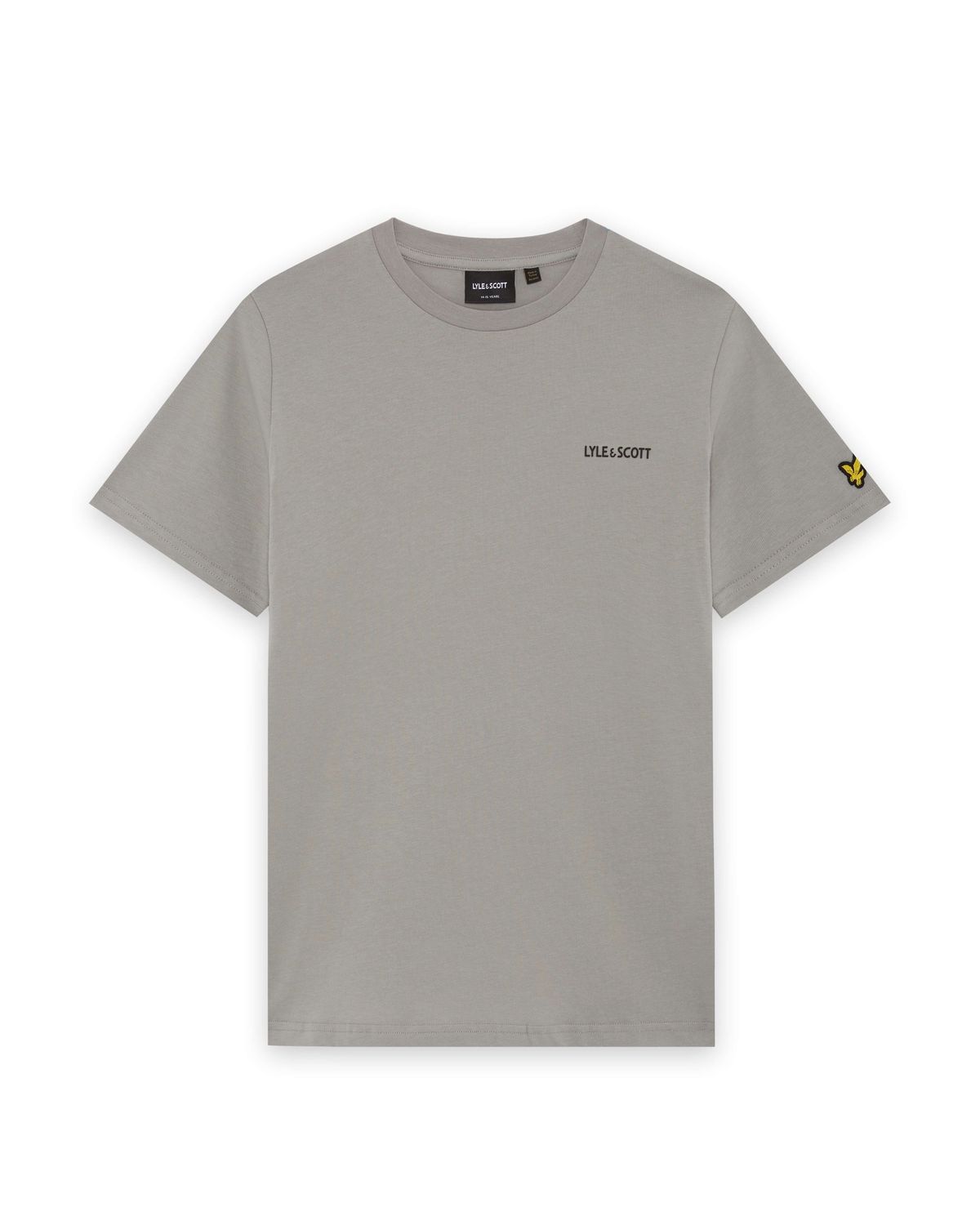 Lyle &amp; Scott Logo Print T-shirt  TSB2408V W742 Cold Grey