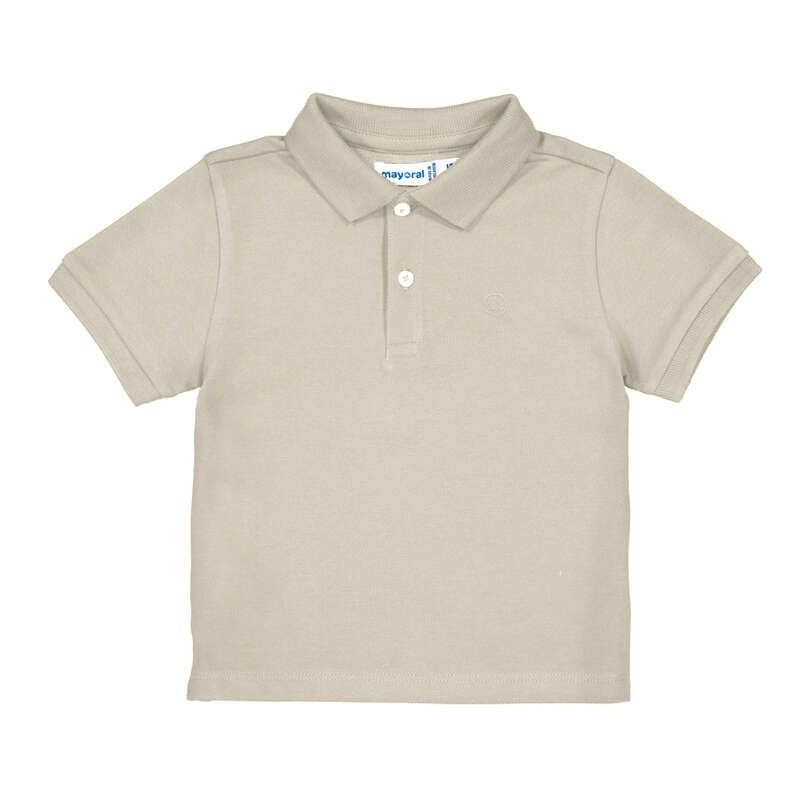 Mayoral Basic s/s polo                Hemp       102