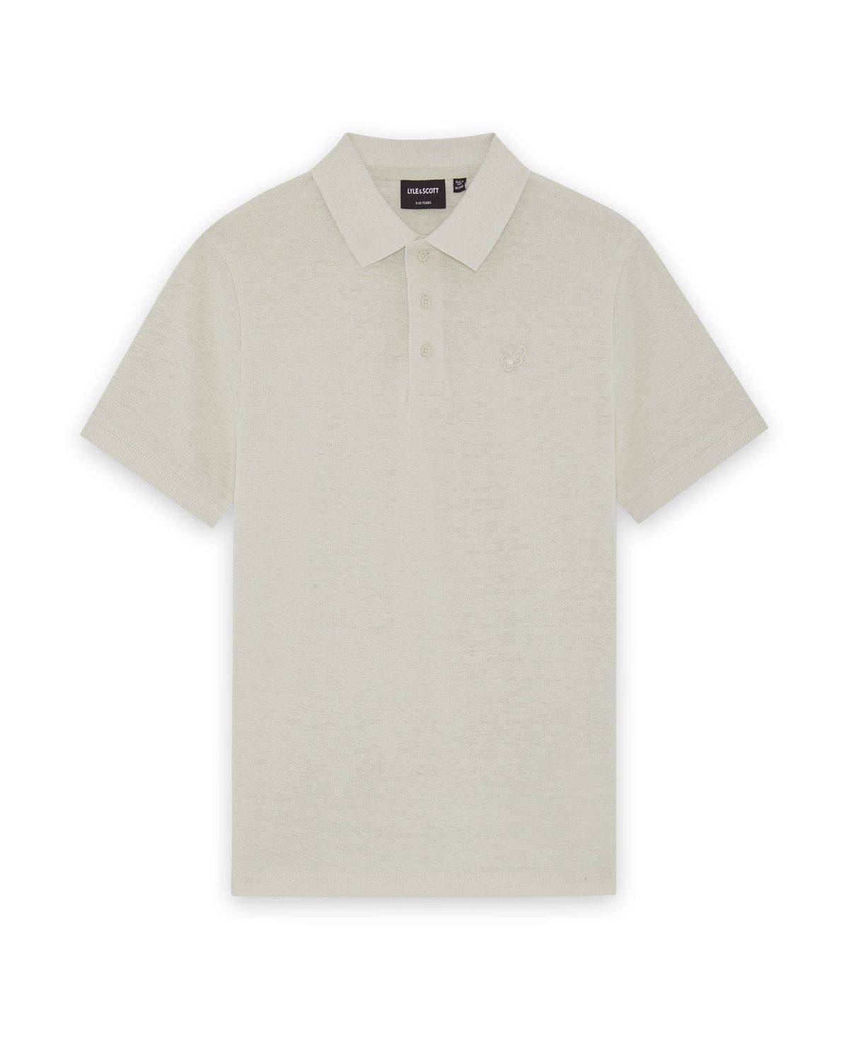 Lyle &amp; Scott Linen Blend Polo Shirt  SPB2204V W870 Cove