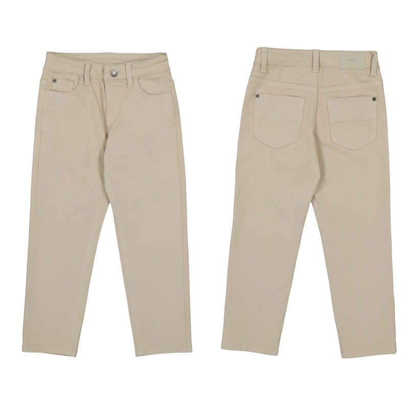 Mayoral Basic twill trousers          Stone      505