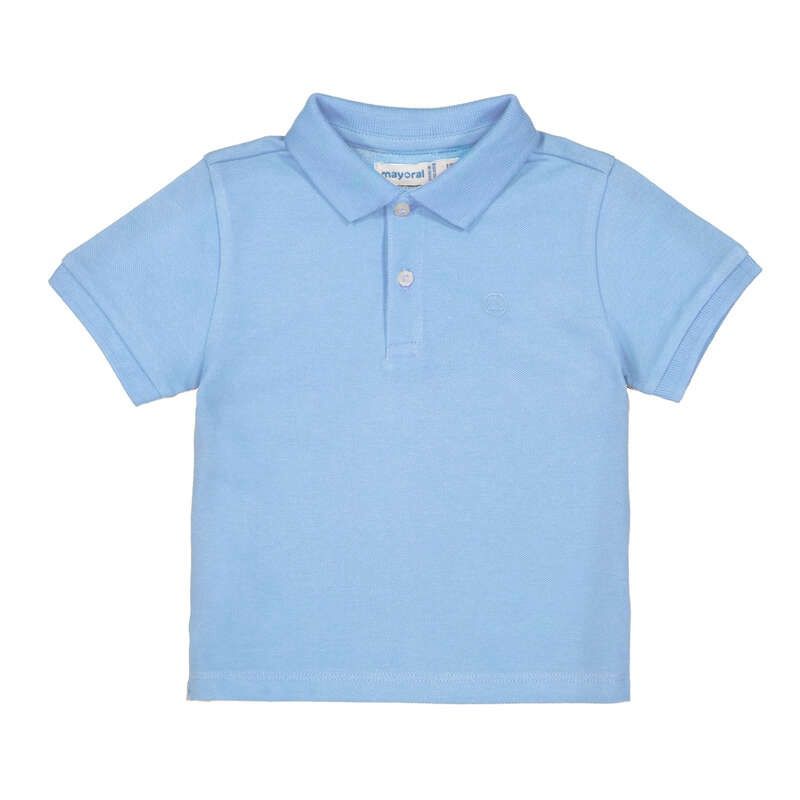 Mayoral Basic s/s polo                Sky blue   102