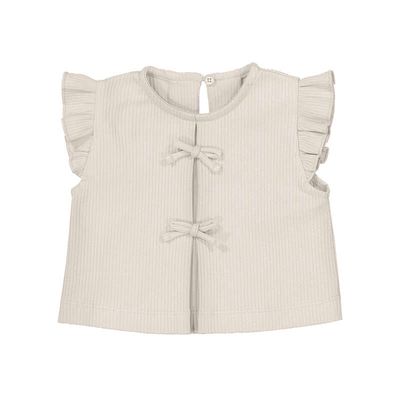 Mayoral rib knit top                  Bone       1089