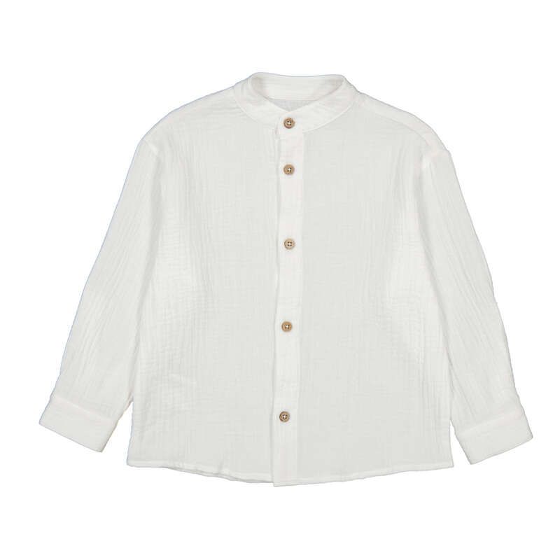 Mayoral L/s buttondown shirt          Cream      3120