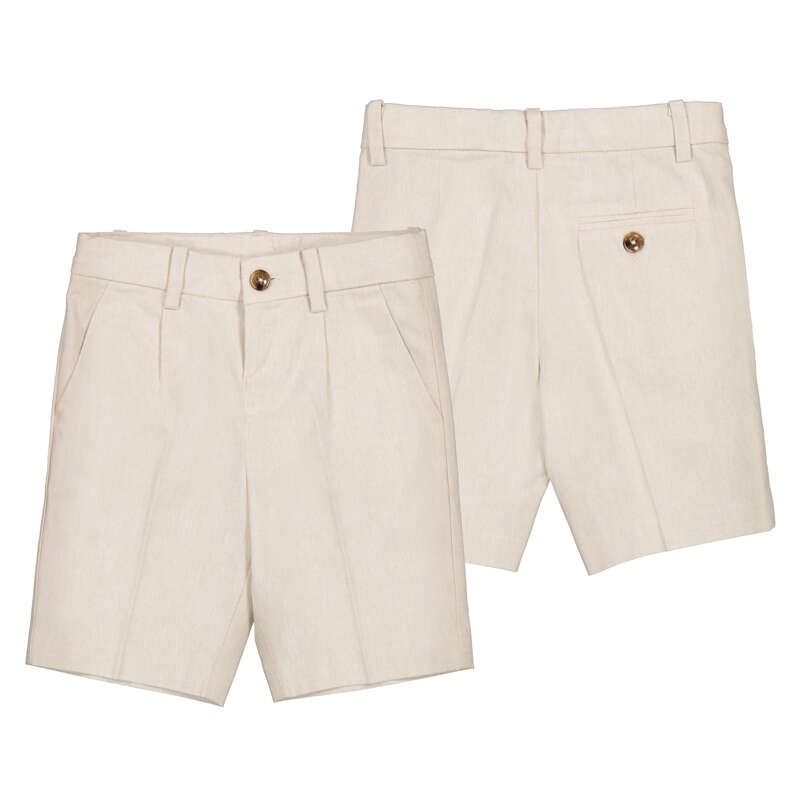 Mayoral Linen suiting bermuda         oat mixed  3201