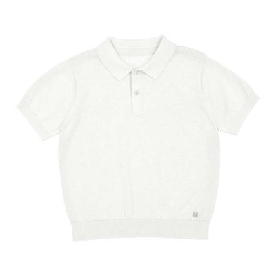 Mayoral S/s polo                      Cream      3106