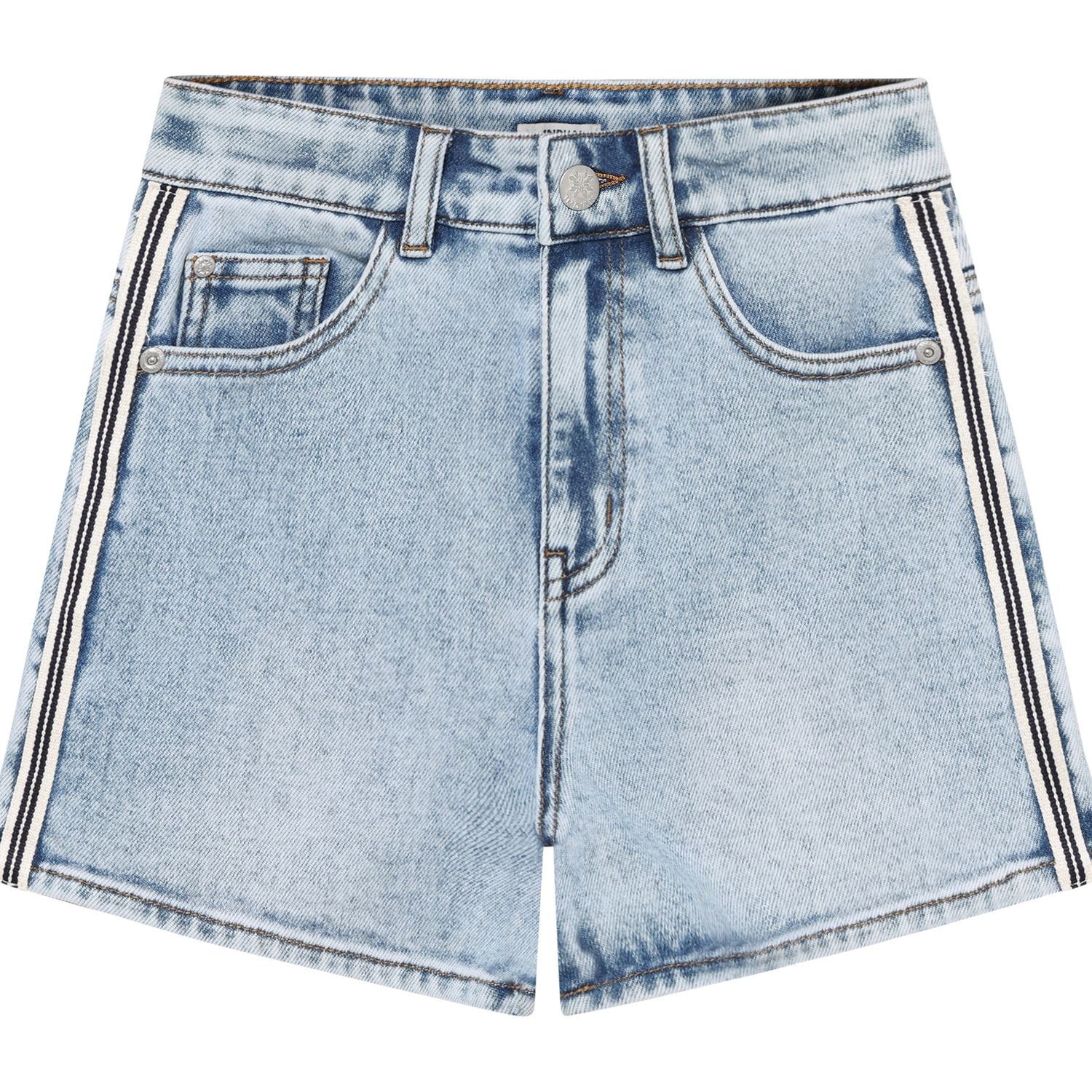 Indian Blue Jeans Wide Denim Short Tape 970796