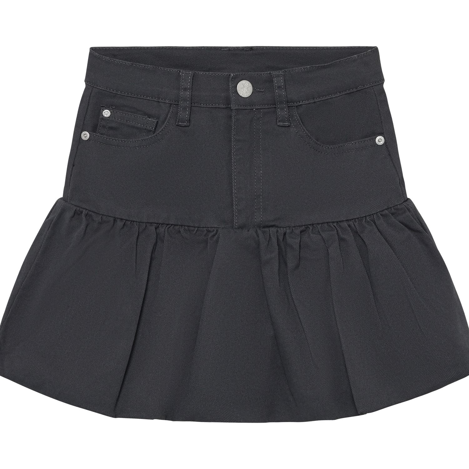 Indian Blue Jeans Skirt Balloon Twill 970611