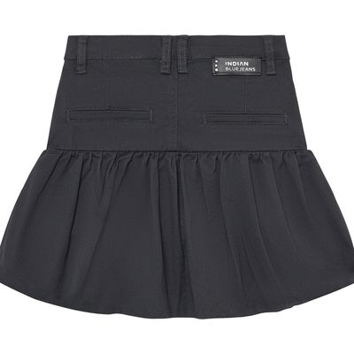 Indian Blue Jeans Skirt Balloon Twill 970611