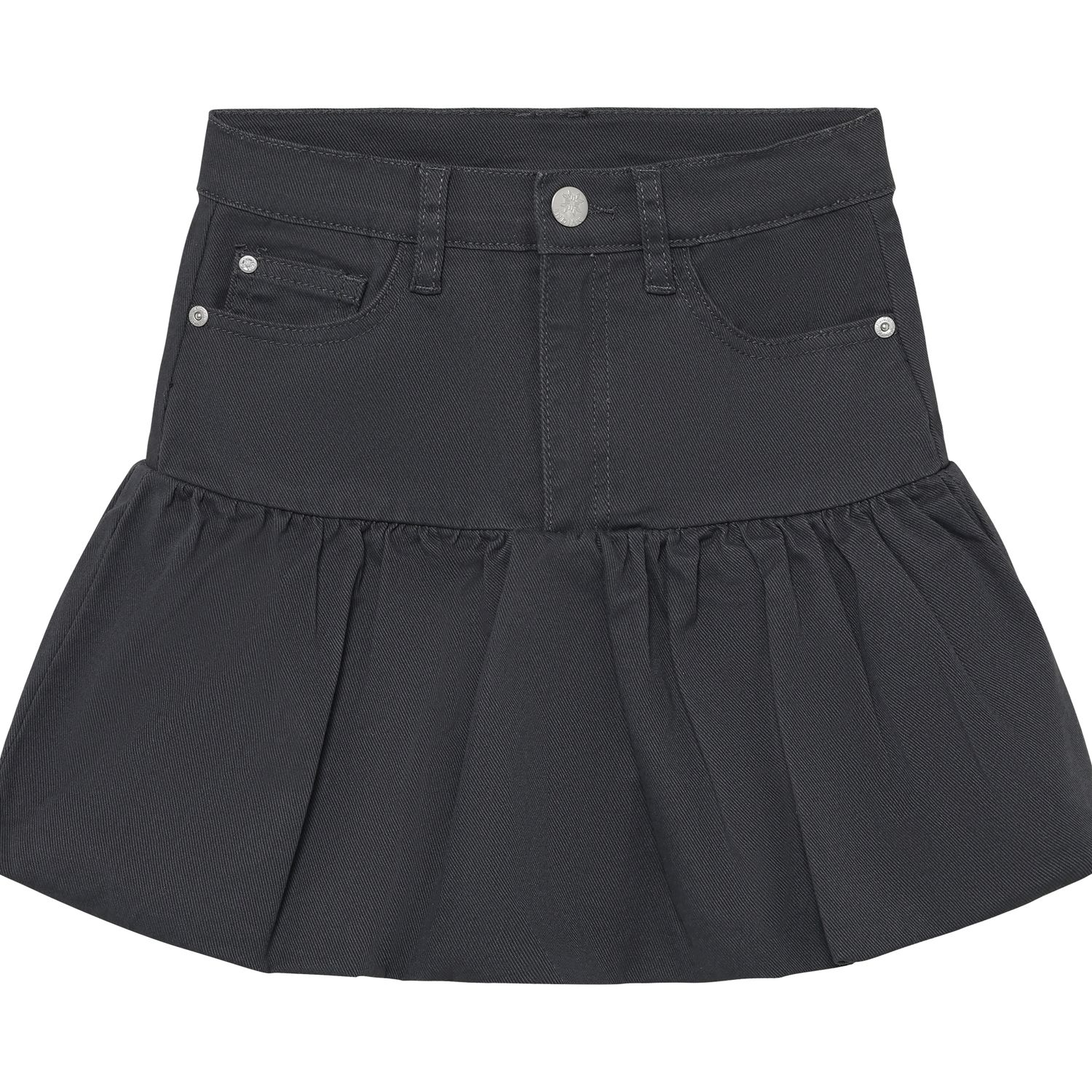 Indian Blue Jeans Skirt Balloon Twill 970611