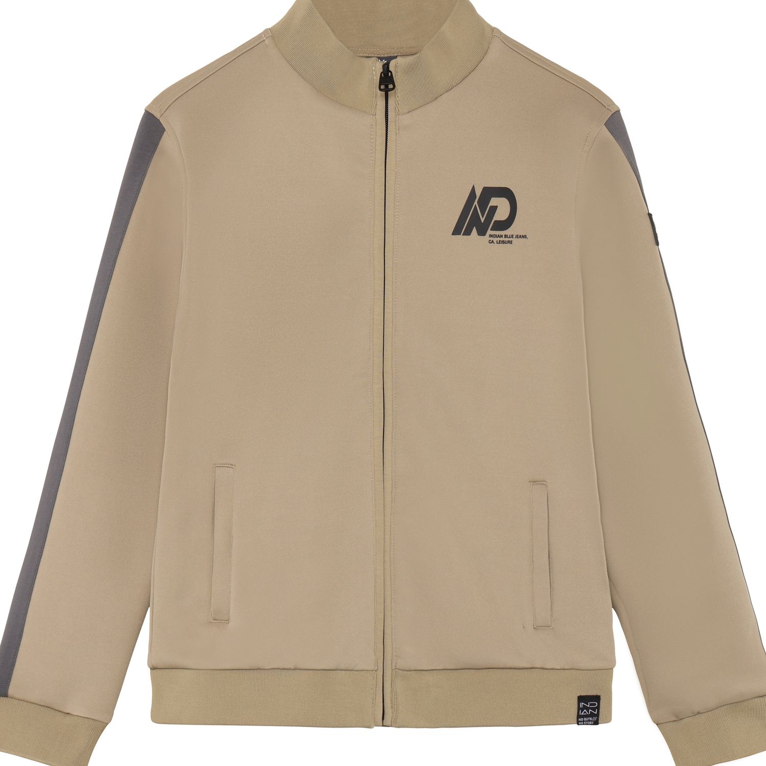 Indian Blue Jeans Zipper Jacket Chest Artwork 960537