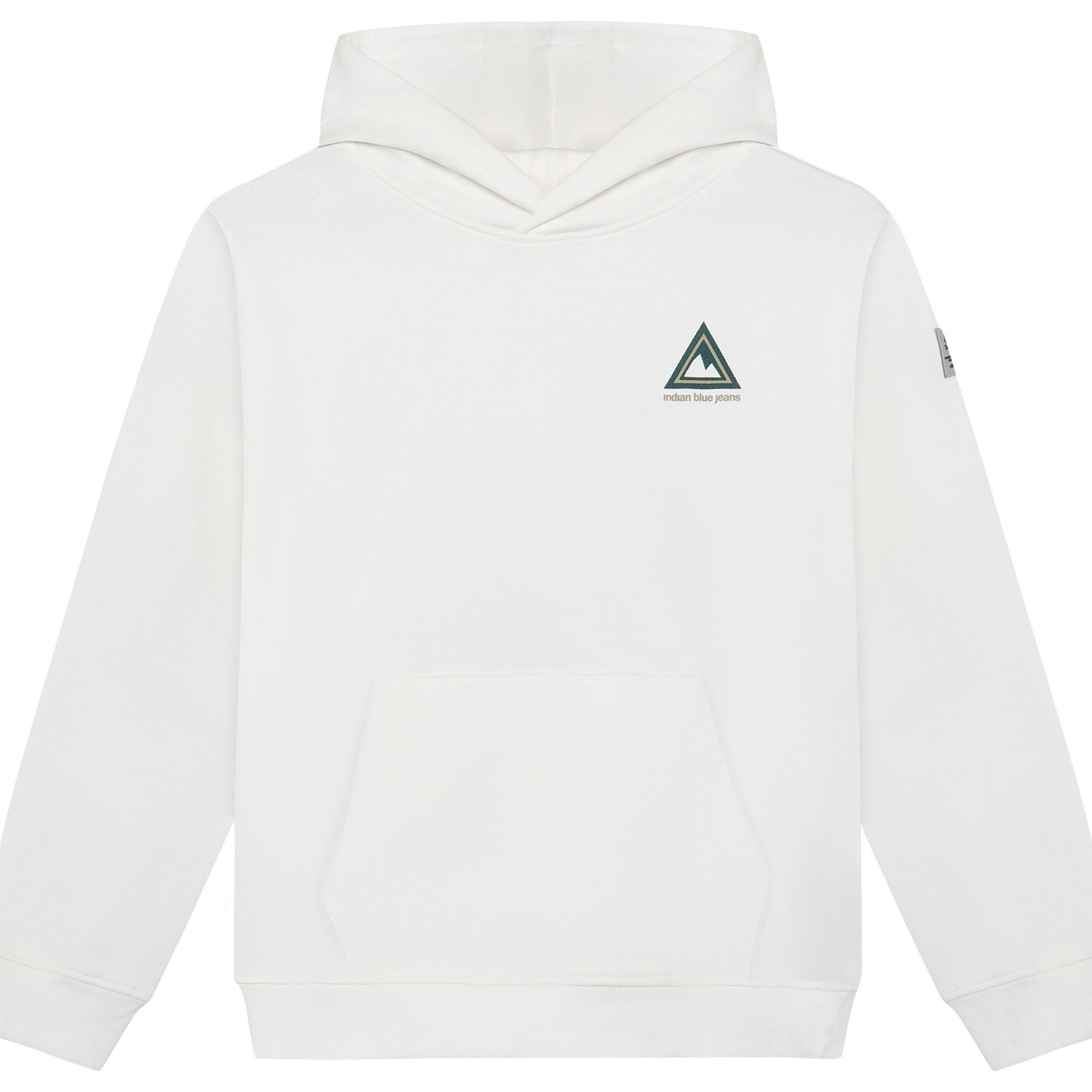 Indian Blue Jeans Loose Fit Hoodie Backprint  960562