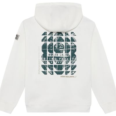 Indian Blue Jeans Loose Fit Hoodie Backprint  960562