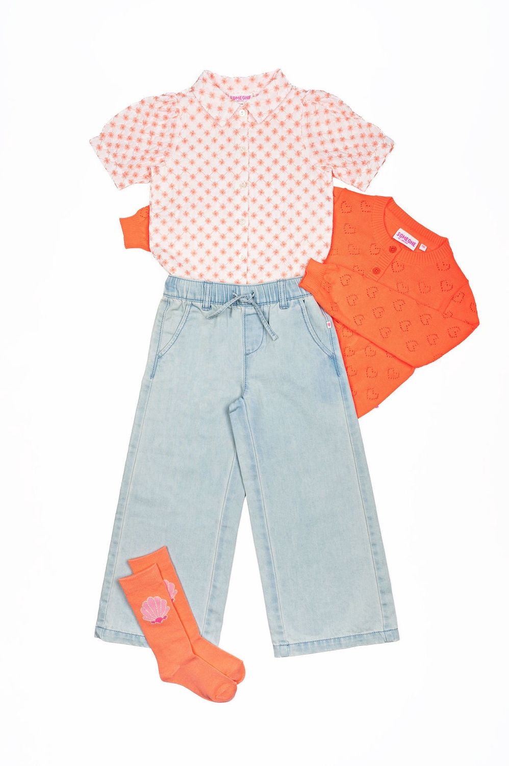 Someone Meisjes Jeans LENTHE-SG-33-K SG33.261.100143