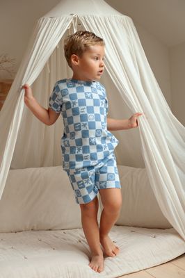 Feetje Chase Check - Premium Summerwear by Feetje Blauw