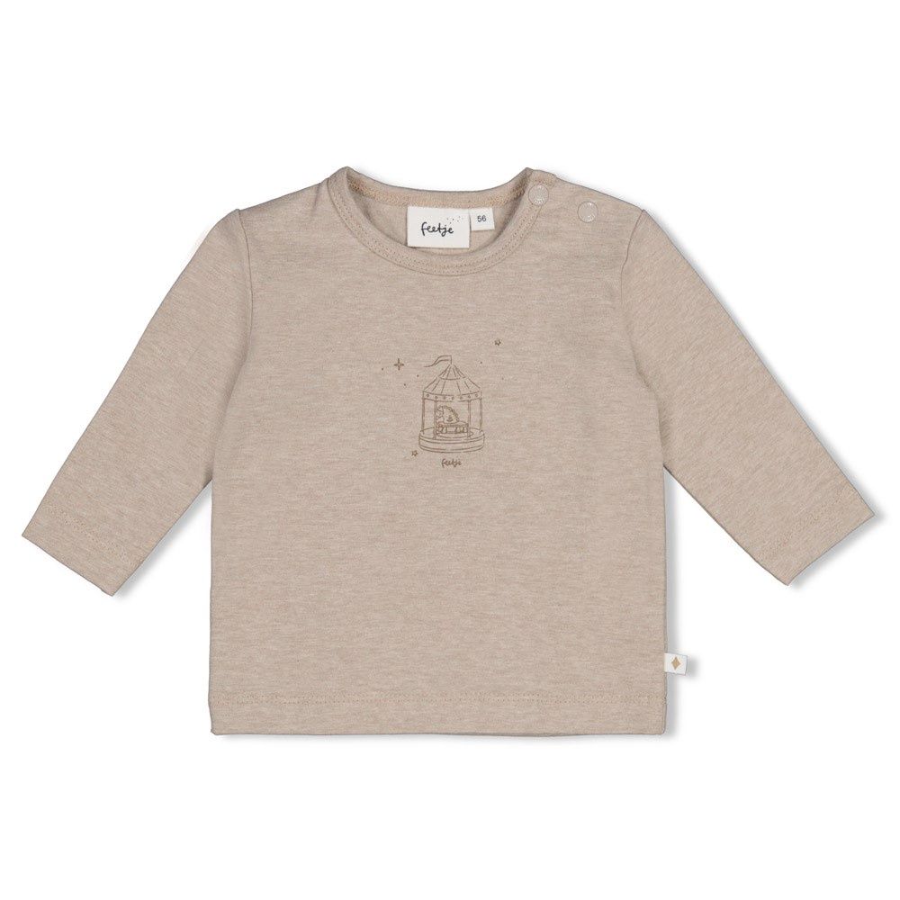 Feetje Longsleeve - The Cuddle Company Bruin melange