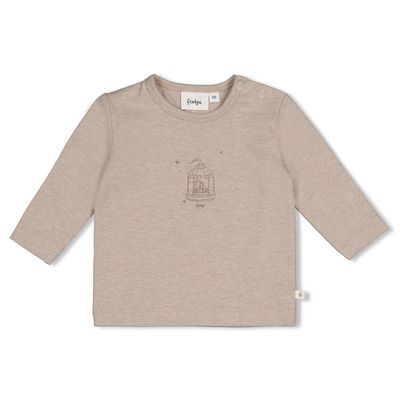 Feetje Longsleeve - The Cuddle Company Bruin melange