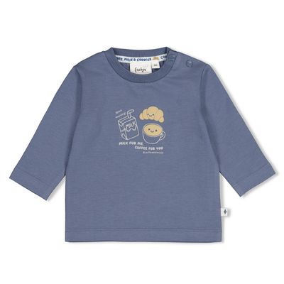 Feetje Longsleeve - Breakfast Buddy Blauw