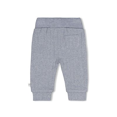 Feetje Broek rib - Breakfast Buddy Blauw melange