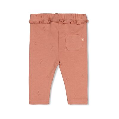 Feetje Legging pointelle rib - Fall in Love Roze