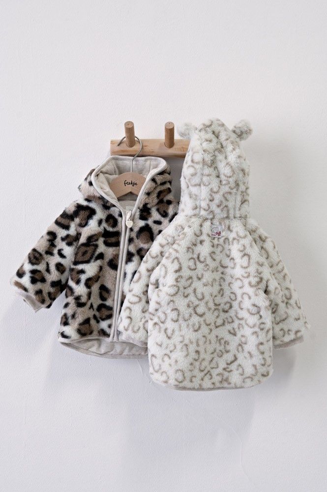 Feetje Fake fur jasje met capuchon - Dress to Impress Offwhite