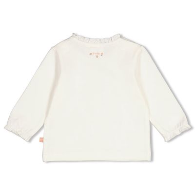 Feetje Longsleeve - Fall in Love Offwhite