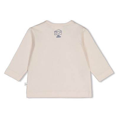 Feetje Longsleeve - Breakfast Buddy Creme