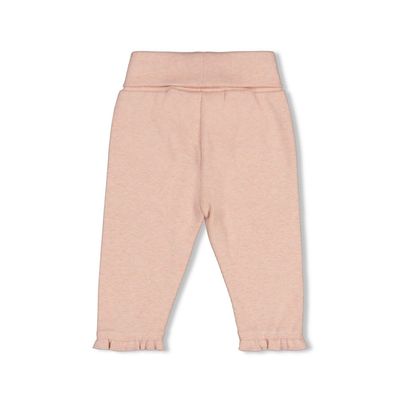 Feetje Broek rib - Fall in Love Roze melange