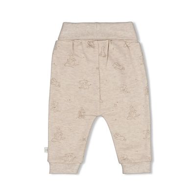 Feetje Broek AOP - The Cuddle Company Taupe melange