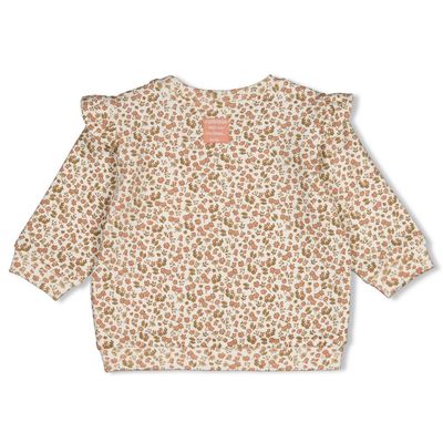Feetje Sweater AOP - Fall in Love Offwhite