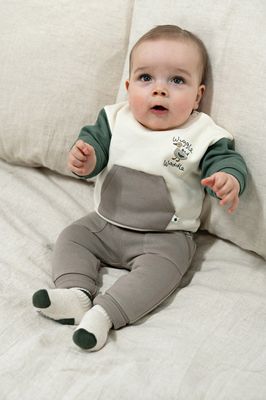 Feetje Broek - Wiggle and Waddle Grijs