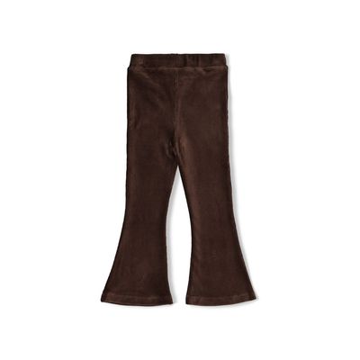 Jubel Flared broek velours rib - City Chic Bruin