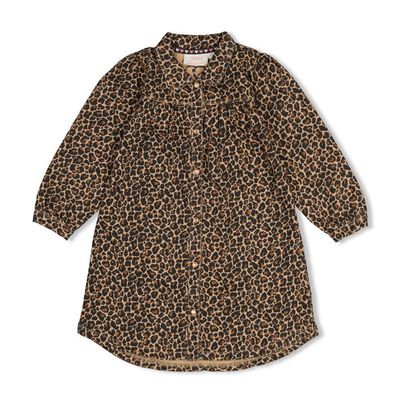 Jubel Denim jurk AOP - City Chic Beige